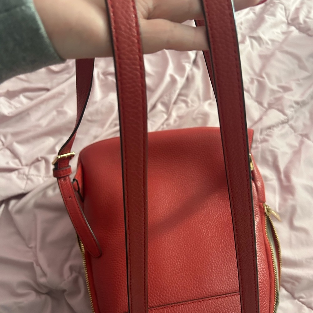 Mk Erin’s Medium Leather Backpack - image 8